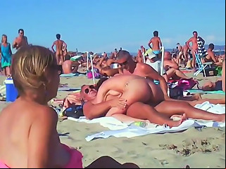Couple Fucks At The Beach Public Sex